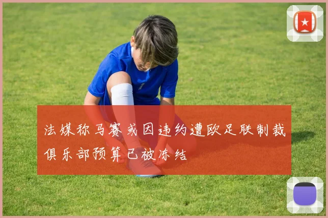 法媒称马赛或因违约遭欧足联制裁俱乐部预算已被冻结