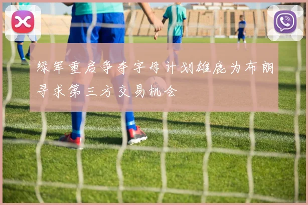 绿军重启争夺字母计划雄鹿为布朗寻求第三方交易机会